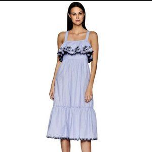kate spade daisy embroidered patio dress